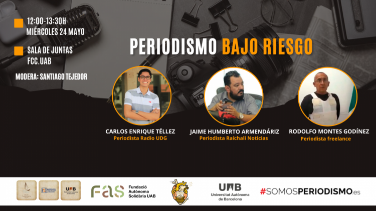 Jornada sobre periodismo bajo riesgo en México