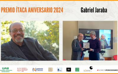 El Gabinete de Comunicación y Educación de la UAB otorga el premio de su 30º aniversario al periodista y profesor Gabriel Jaraba